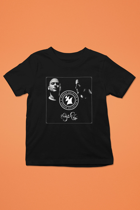 Aly & Fila Siyah Unisex Çocuk Tişört