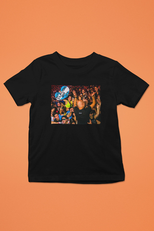 Aly & Fila Siyah Unisex Çocuk Tişört