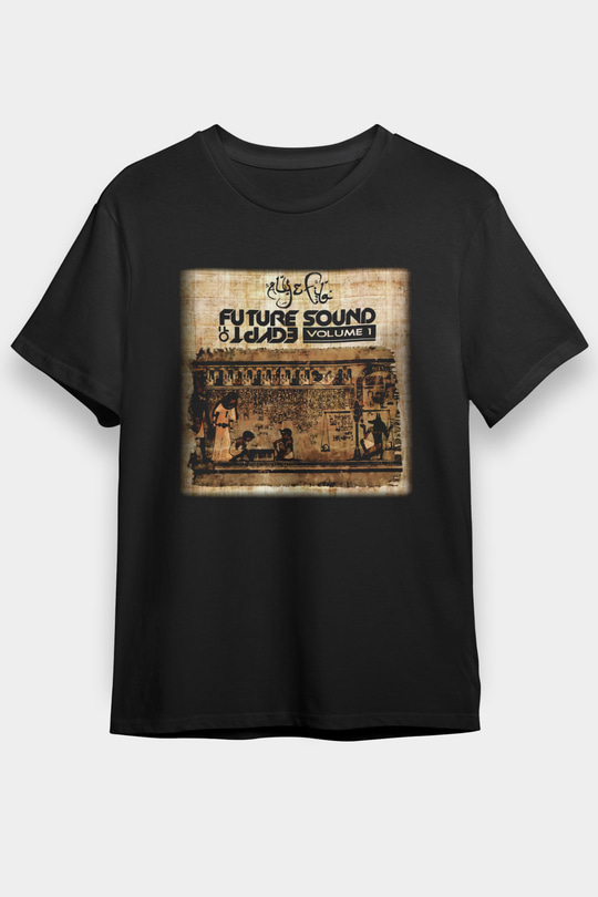Aly & Fila Siyah Unisex Tişört T-Shirt - TişörtFabrikası