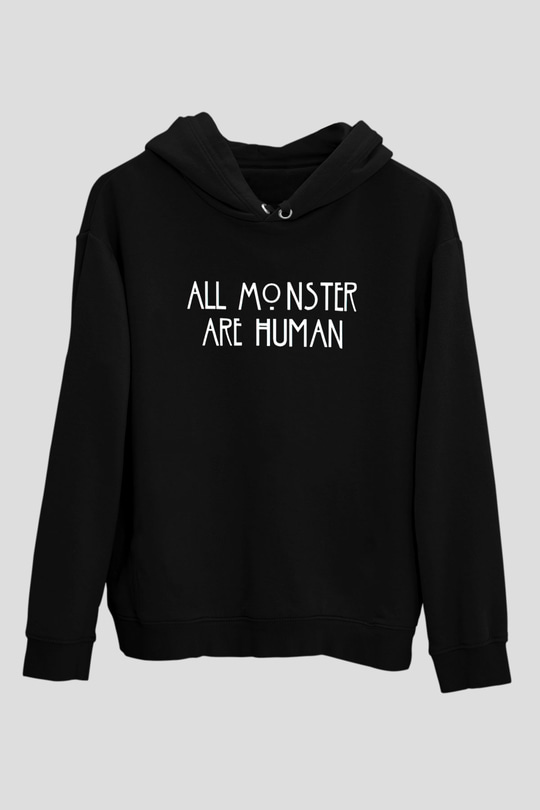 American Horror Story Siyah Unisex Hoodie