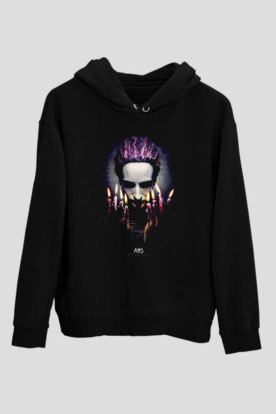 American Horror Story Siyah Unisex Hoodie