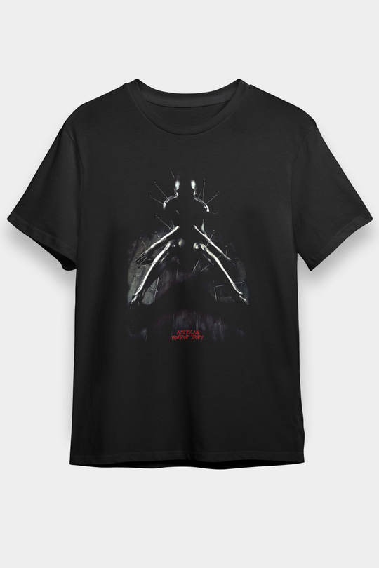 American Horror Story Siyah Unisex Tişört T-Shirt