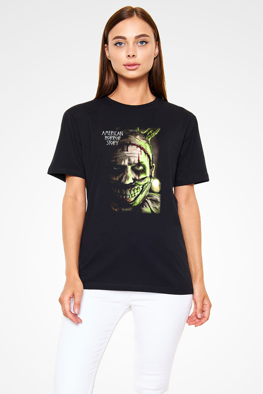 American Horror Story Siyah Unisex Tişört T-Shirt