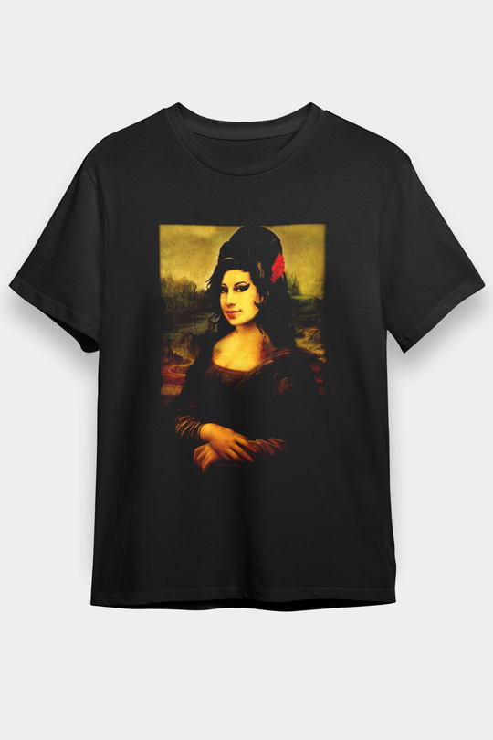 Amy Winehouse Siyah Unisex Tişört T-Shirt - TişörtFabrikası
