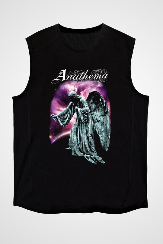 Anathema Siyah Unisex Kolsuz Tişört