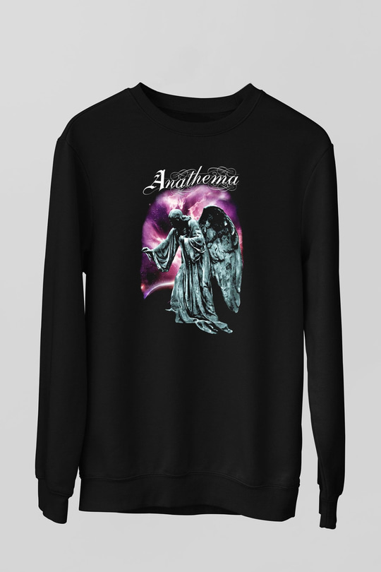Anathema Siyah Unisex Sweatshirt