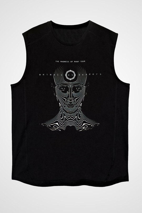 Animals as Leaders Siyah Unisex Kolsuz Tişört