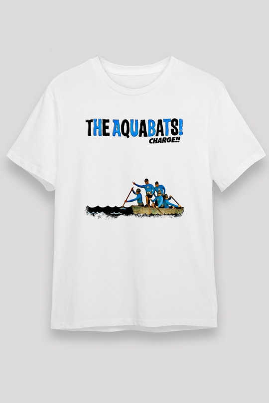 Aquabats Baskılı Unisex Beyaz Tişört