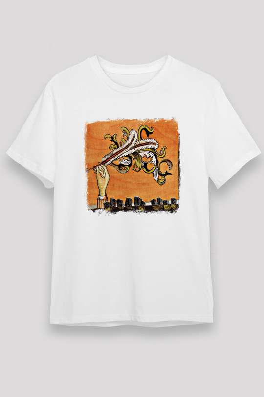 Arcade Fire Baskılı Unisex Beyaz Tişört