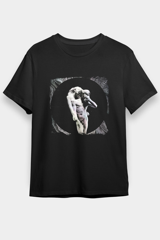 Arcade Fire Baskılı Unisex Siyah Tişört