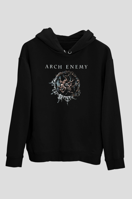 Arch Enemy Siyah Unisex Kapüşonlu Sweatshirt