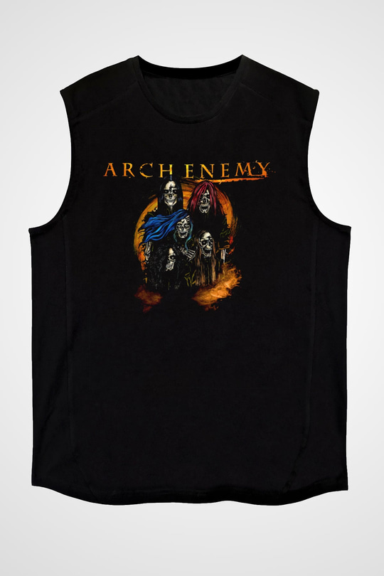 Arch Enemy Siyah Unisex Kolsuz Tişört