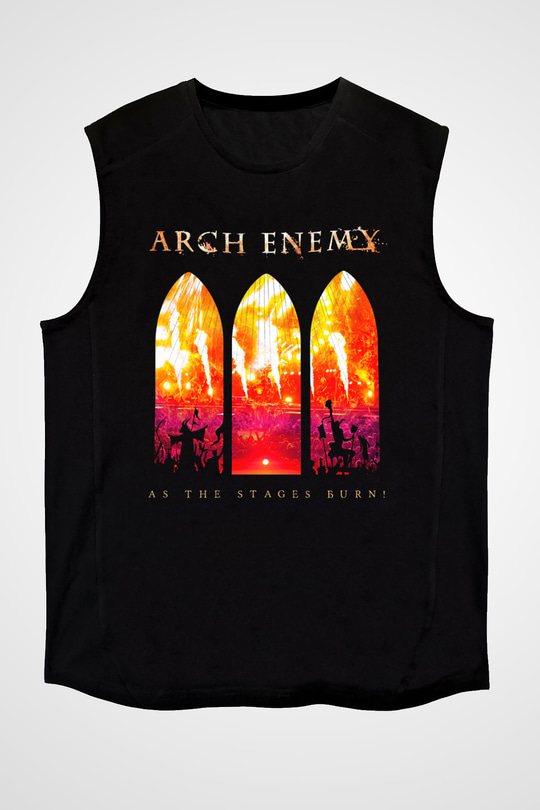 Arch Enemy Siyah Unisex Kolsuz Tişört