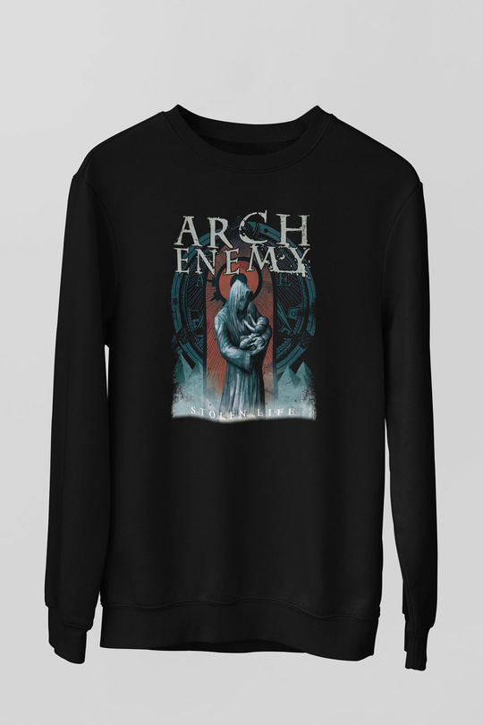 Arch Enemy Siyah Unisex Sweatshirt