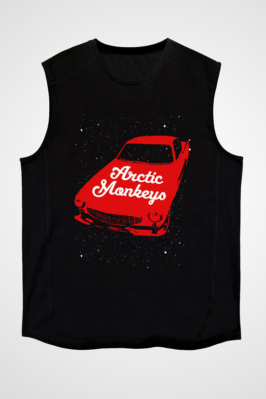 Arctic Monkeys Siyah Unisex Kolsuz Tişört