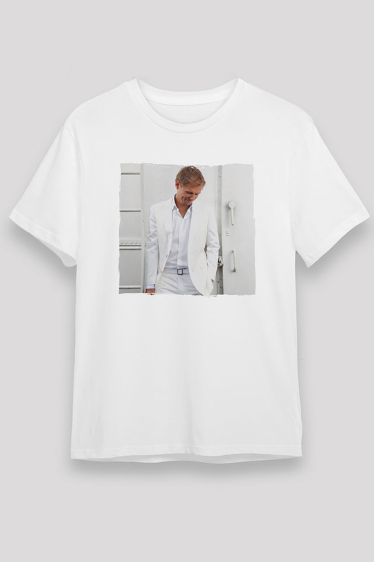 Armin Van Buuren Beyaz Unisex Tişört T-Shirt - TişörtFabrikası