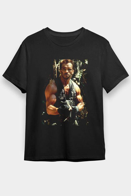 Arnold Schwarzenegger Siyah Unisex Tişört T-Shirt - TişörtFabrikası