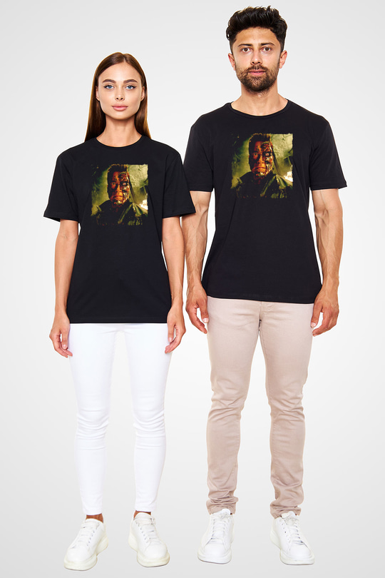 Arnold Schwarzenegger Siyah Unisex Tişört T-Shirt - TişörtFabrikası