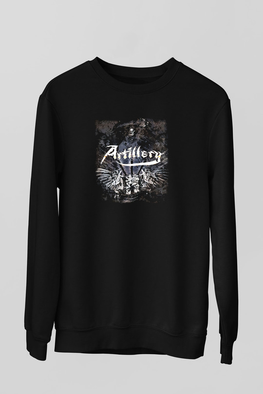 Artillery Siyah Unisex Sweatshirt