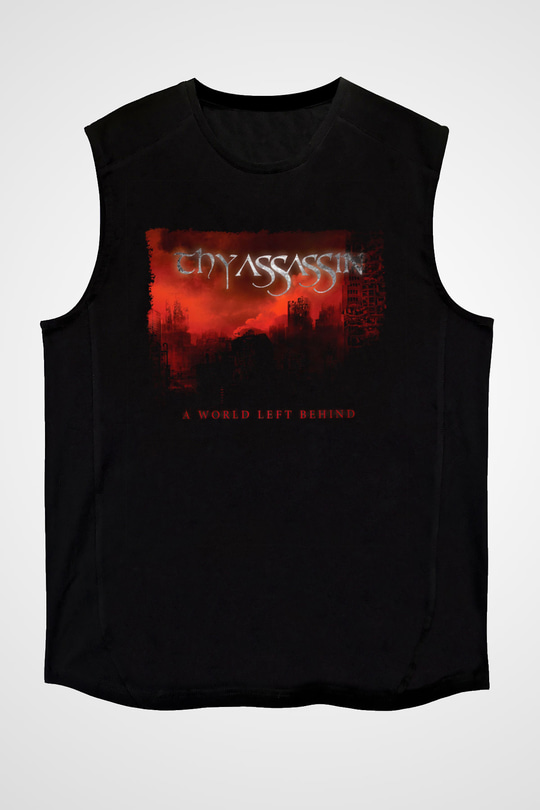 Assassin Siyah Unisex Kolsuz Tişört
