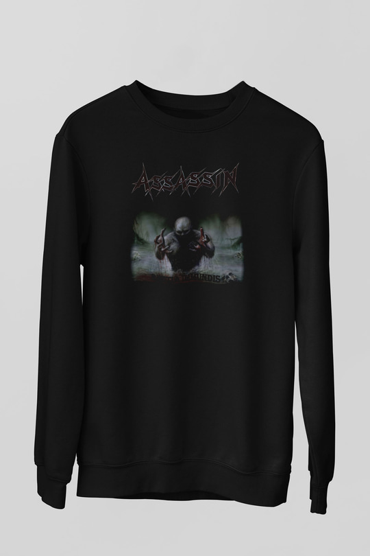 Assassin Siyah Unisex Sweatshirt