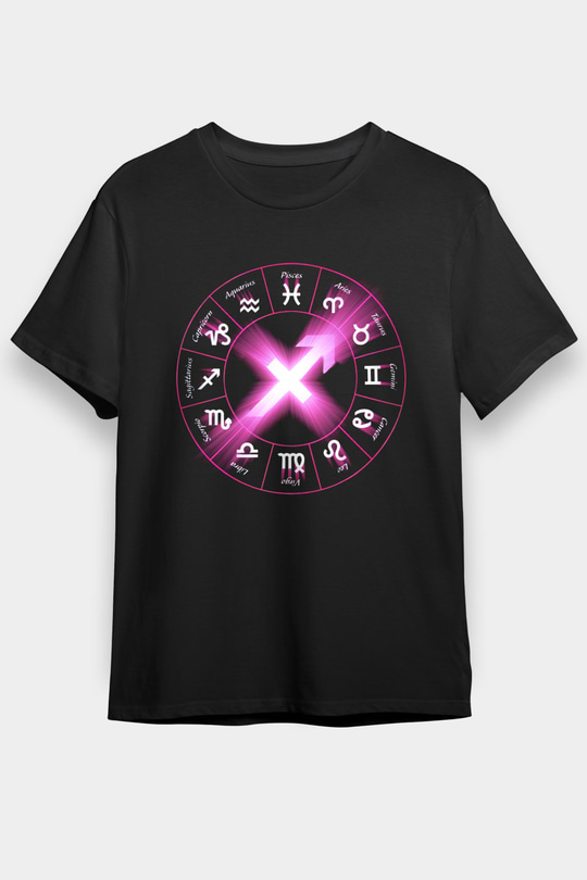 Astrolog Siyah Unisex Tişört T-Shirt - TişörtFabrikası