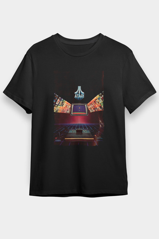 Atari Siyah Unisex Tişört