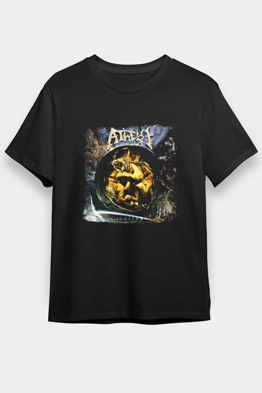 Atheist Baskılı Unisex Siyah Tişört