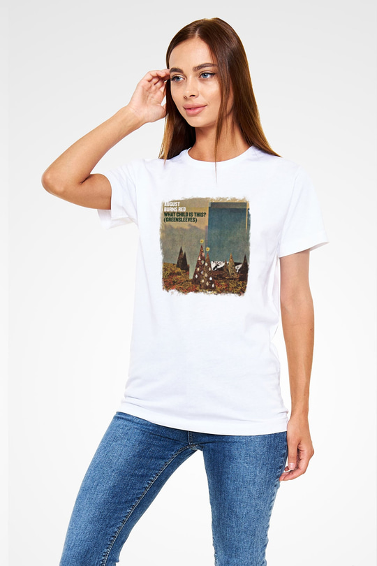 August Burns Red Baskılı Unisex Beyaz Tişört