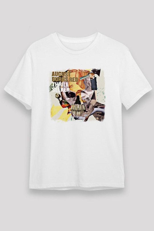 August Burns Red Baskılı Unisex Beyaz Tişört