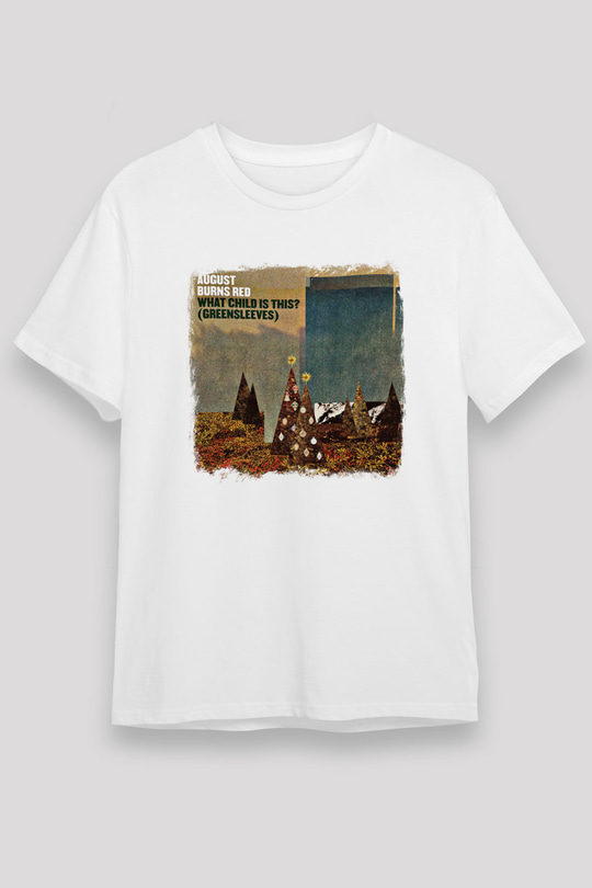 August Burns Red Baskılı Unisex Beyaz Tişört