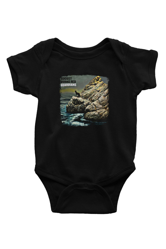 August Burns Red Baskılı Unisex Siyah Bebek Body - Zıbın