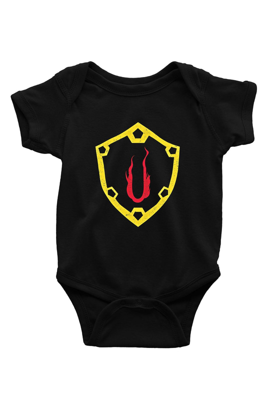 August Burns Red Baskılı Unisex Siyah Bebek Body - Zıbın