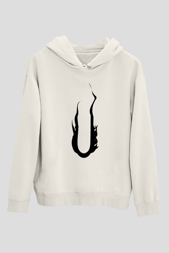 August Burns Red Beyaz Unisex Kapşonlu Sweatshirt