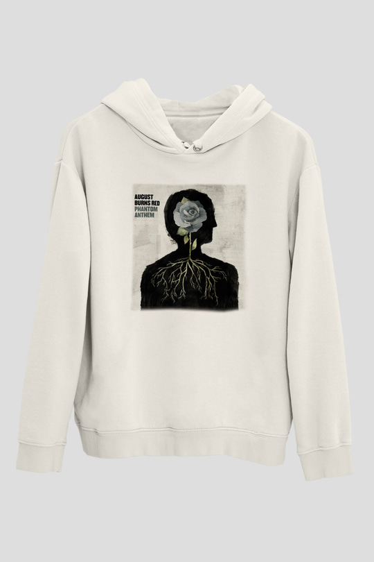 August Burns Red Beyaz Unisex Kapşonlu Sweatshirt