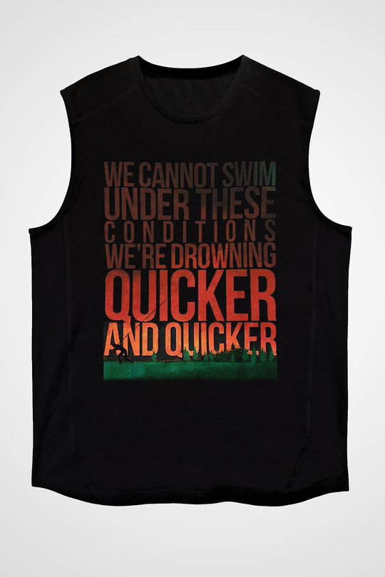 August Burns Red Siyah Unisex Kolsuz Tişört
