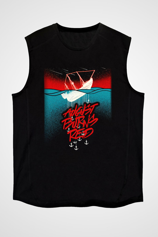 August Burns Red Siyah Unisex Kolsuz Tişört
