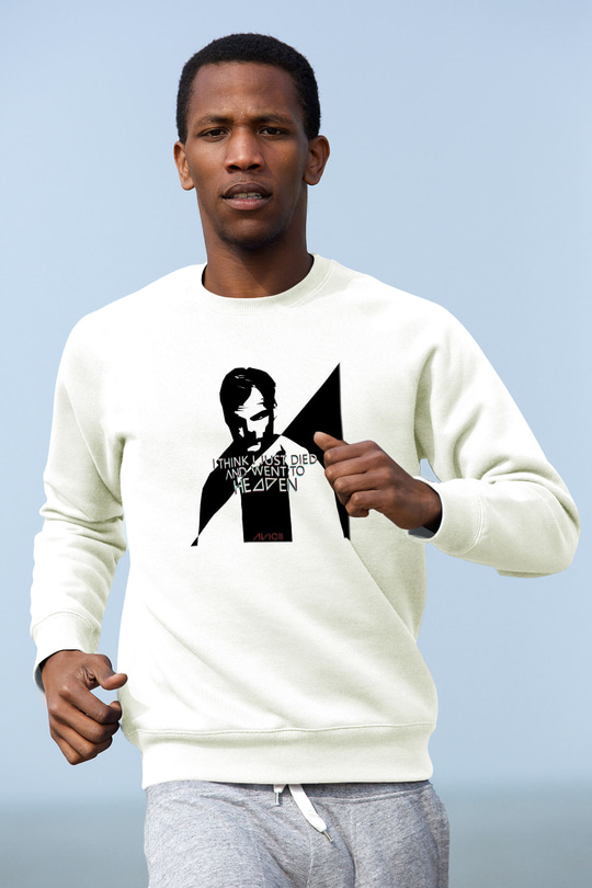 Avicii Beyaz Unisex Sweatshirt