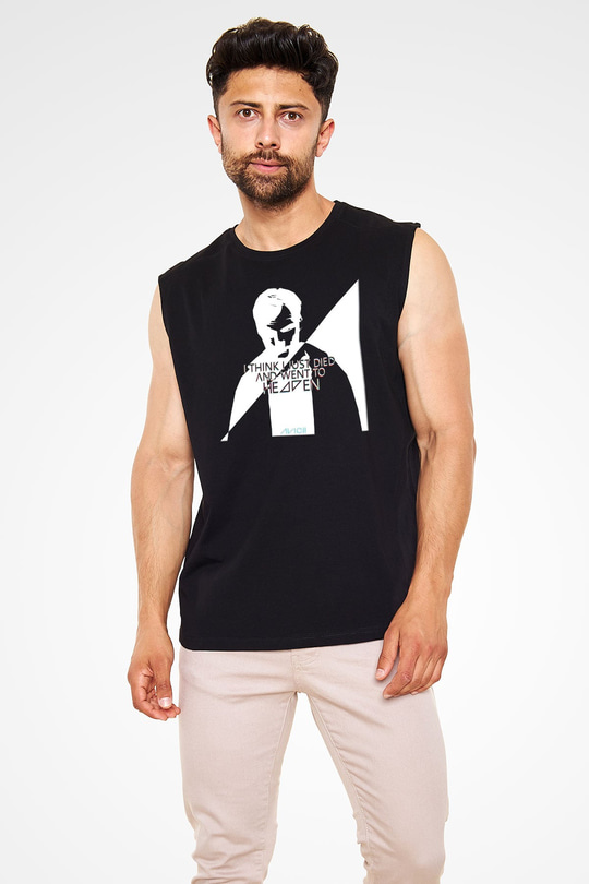 Avicii Siyah Unisex Kolsuz Tişört