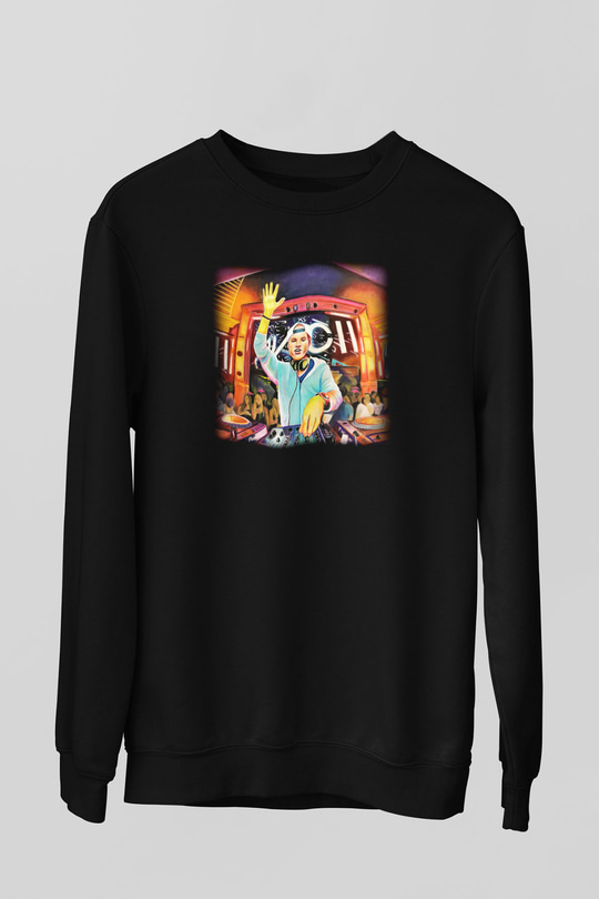 Avicii Siyah Unisex Sweatshirt