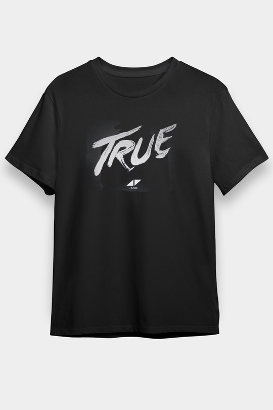 Avicii Siyah Unisex Tişört T-Shirt - TişörtFabrikası