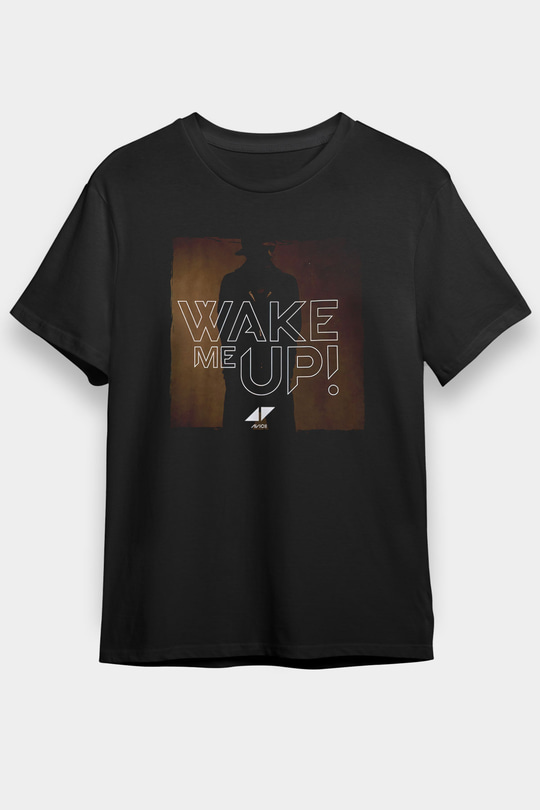 Avicii Siyah Unisex Tişört T-Shirt - TişörtFabrikası