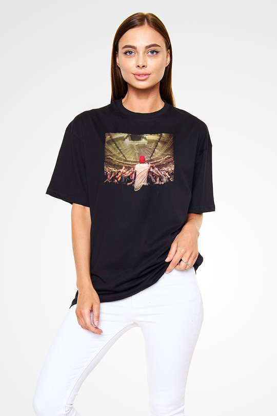 Avicii Siyah Oversize Tişört Oversize T-shirt - TişörtFabrikası