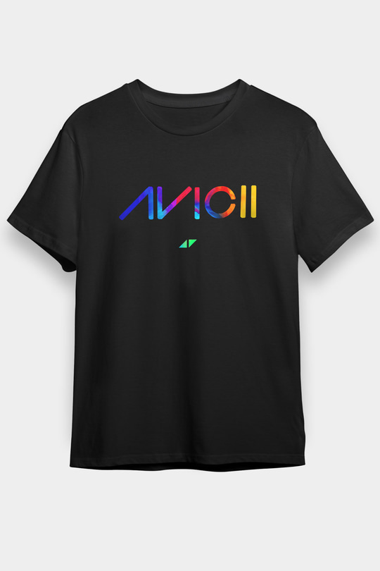 Avicii Siyah Unisex Tişört T-Shirt - TişörtFabrikası