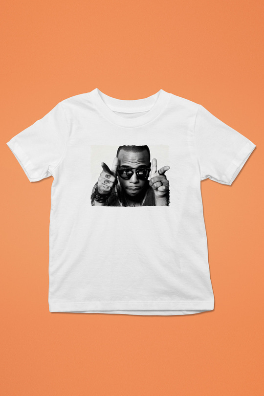 B.o.B Beyaz Unisex Çocuk Tişört