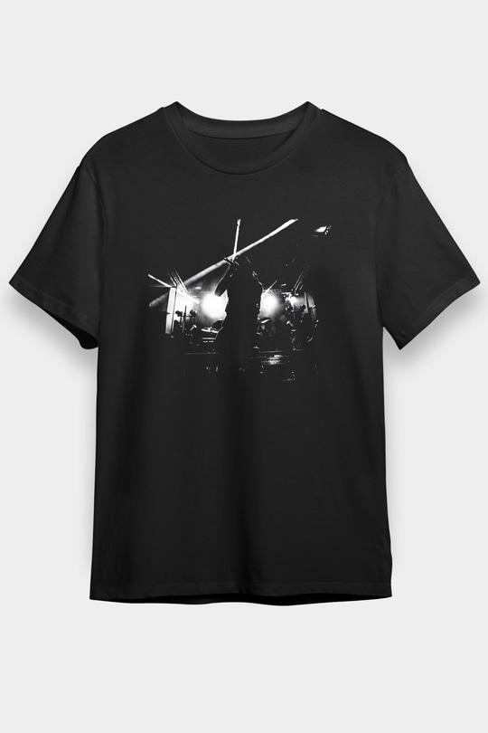 Bad Omens Baskılı Unisex Siyah Tişört - Tshirt