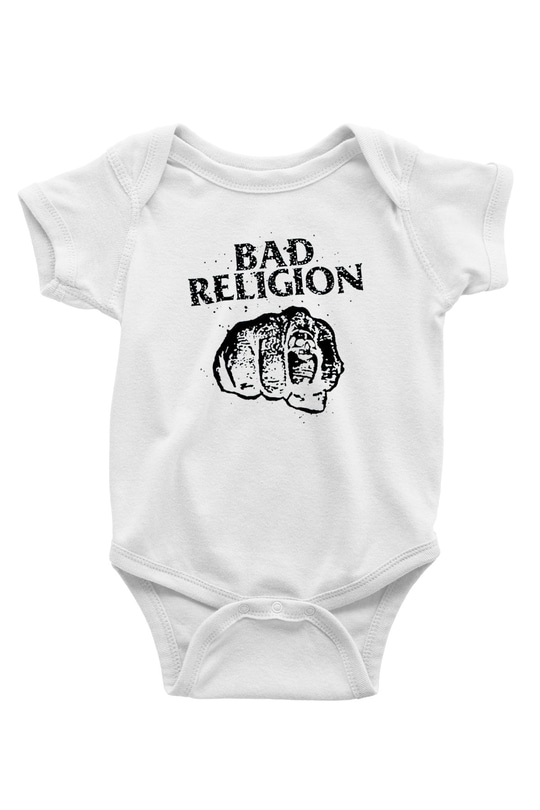 Bad Religion Beyaz Bebek Body - Zıbın
