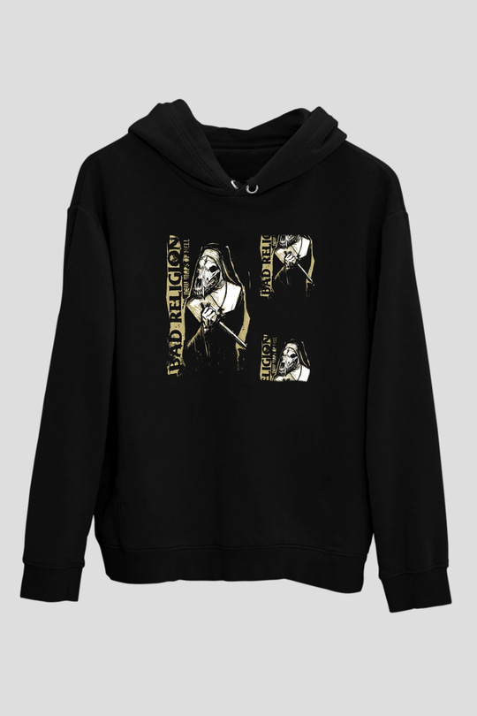 Bad Religion Siyah Unisex Hoodie