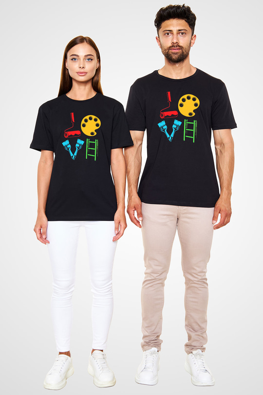 Badanacı Siyah Unisex Tişört T-Shirt - TişörtFabrikası