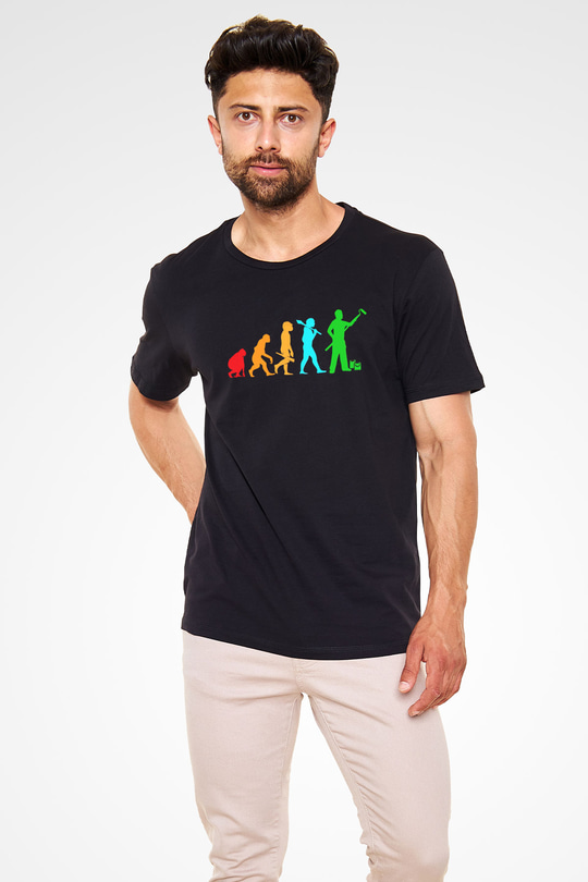 Badanacı Siyah Unisex Tişört T-Shirt - TişörtFabrikası